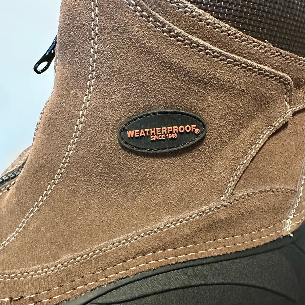 Weatherproof Men’s Taupe Greg Waterproof Insulated Winter Boots NWT Size 9